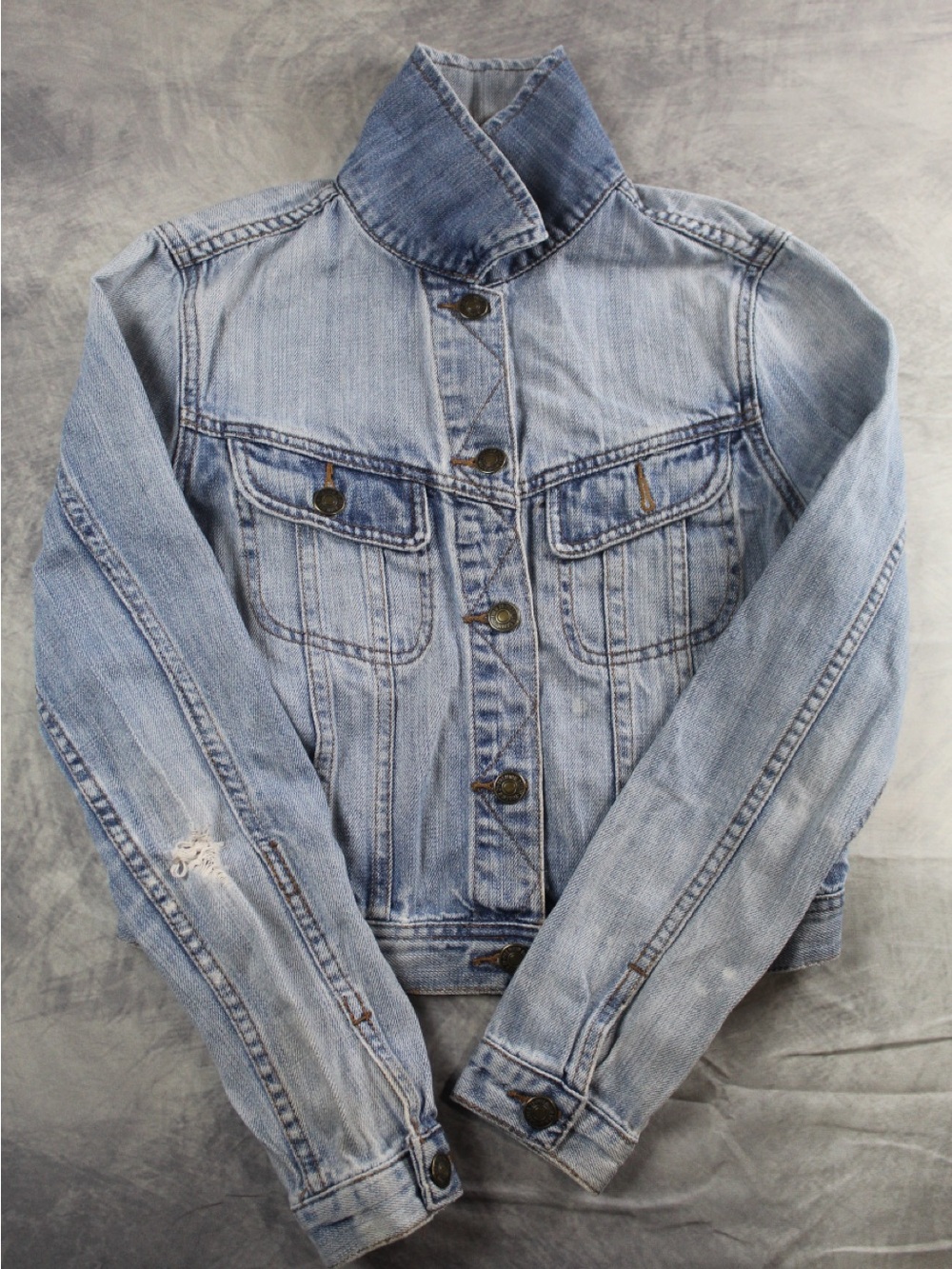 Forever 21 Light Wash Denim Jacket